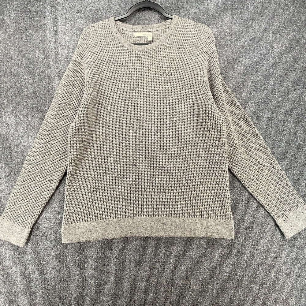 Hawker Rye Sweater Mens XL Gray Wool Blend Knit‎ Pullover Business Casual Preppy